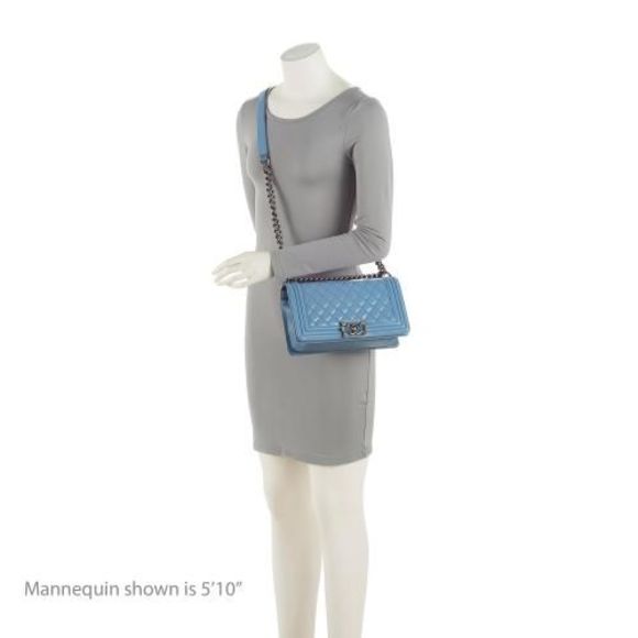 Chanel Patent Leather Old Medium Boy Bag - Picture 5 of 15